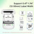 P50 2 Inch Label Makers, Bluetooth Label Maker Printer with 1pc 40x30mm Label, Portable Thermal Printer for Small Business, Retail, Clothing, Jewe...