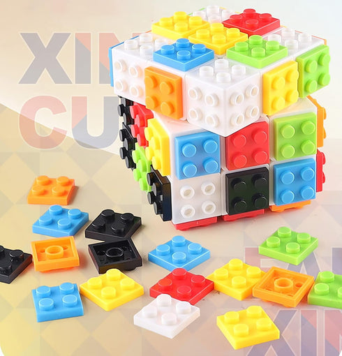 3x3 Speed Cube 3x3x3 Magic Speed Cube Puzzles Black Sturdy and Smooth Speed Cube Puzzles Toy Montessori STEM Educational Toys Gift for All Ages...