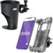 Bike Water Bottle Cages and Bike Phone Mount Bundle by Delta Cycle - Expanding Beverage Cup Holder for Handlebar Universal Bicycle Smartphone Hold...