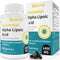 Liposomal Alpha Lipoic Acid 1400mg Softgels, ALA Supplement with L-Carnitine 1000mg, Ubiquinol (Active CoQ10) 100mg and Vitamin E 10mg,Alpha-Lipoi...