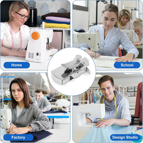 Upgraded Magnetic Seam Guide for Sewing Machine, Magnetic Sewing Seam Guide,Hemmer Guide, Universal Seam Guide, Multifunctional Hem Guide for Sewi...