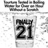 Make Em Laugh Finally 21 Birthday Shot Glass - Birthday Gift - Celebrate Turning Twenty-One - 21st Birthday Gifts for Him or Gifts for Her - Shot ...