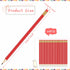 24 Pieces Round Pencils HB Graphite Pencils Wood Pencils with Eraser Cute Pencil Pack for School Drawing Sketching Wedding Office Supplies(Red)...