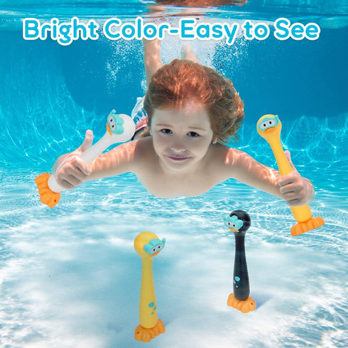 SASBSC Diving Sticks Pool Diving Toys for Kids Ages 4-8 Swimming Pool Toys for Kids Ages 8-12 Summer Outdoor Water Toys for Kids Adults Underwater...