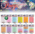 126 Pcs Beads Jewelry Making Kit DIY Hair Braiding Bracelet Ornaments Crafts Jumbo Round Pony (Glow in The Dark Milky Way - Assorted 1)...