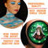 Bowitzki 30g Professional Face Paint Body Paint Water Based Face painting Makeup Safe for Kids and Adults Split Cake Single Color (Metallic Golden...