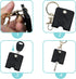 Soft Leather Key Sleeve, Key Covers, 3pcs Keychain Key Fod Protector for Broken Keys Car Keys...