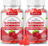 Glucosamine Chondroitin Gummies Sugar Free, Extra Strength Glucosamine Chondroitin Supplement for Natural Joint Support, Raspberry Flavored 120 Co...