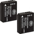 BM Premium 2-Pack of CGA-S007 Batteries for Panasonic DMC-TZ1, DMC-TZ2, DMC-TZ3, DMC-TZ4, DMC-TZ5, DMC-TZ11, DMC-TZ15, DMC-TZ50 Digital Camera...