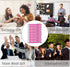 Ballpoint Pens with Stylus Tips?12 Pcs Pink Retractable Metal Stylus Pen for Touch Screens, 1.0 mm Black Ink......