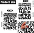 10 Sheets Waterproof Vinyl Letters Stickers, 1in 2in Self Adhesive Alphabet Stick Lower Case Letters Stickers Uppercase Letters Stickers for Craft...
