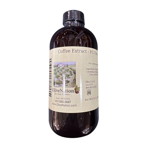 OliveNation Coffee Extract Flavoring, Columbian Coffee Baking Flavor for Cakes, Frosting, Filling, Beverages, Non-GMO, Gluten Free, Kosher, Vegan ...