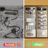 White Plastic Cable Organizer Box with Adjustment Compartments, Stackable Desk Accessories Storage Case with 7 Wire Ties for Drawer Supplies, Stat...
