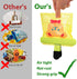 Chip Bag Clips 9pcs Air Tight, Heavy Duty, Sturdy Plastic Clips for Food Storage Assorted Sizes Food Bag Clips for Kitchen Snacks...