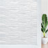 Haton Window Privacy Film, Frosted Glass Window Film, Non-Adhesive Removable Static Cling Window Clings, UV Blocking Window Stickers, Opaque Decor...