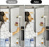 Refrigerator Door Handle Covers Keep Fridge Clean and Beautiful, Pack of 2 (16"*4", Plush)...