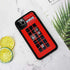 for iPhone 11 Pro Max, Durable Protective Soft Back Case Phone Cover, HOT12016 Red Phone Booth...