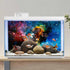 AWERT 48x24 inches Galaxy Aquarium Background Cloud Stars and Colorful Cosmic Universe Fish Tank Background Mystery Space Terrarium Background...