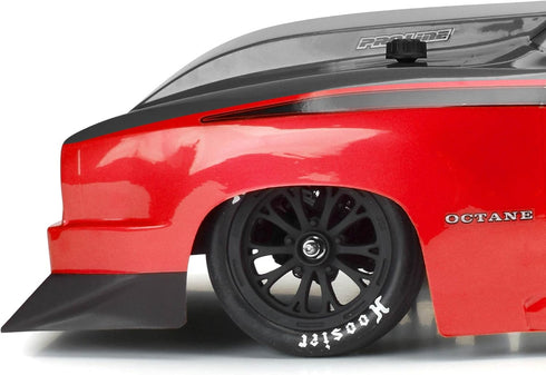 Pro-Line Racing 1/10 Pomona Drag Spec Front 2.2" 12mm Drag Wheels (2) Black, PRO277503...