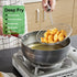 Spider Strainer Set of 3 Asian Strainer Ladle Stainless Steel Wire Skimmer Spoon with Handle for Kitchen Frying Food, Pasta, Spaghetti, Noodle-30....
