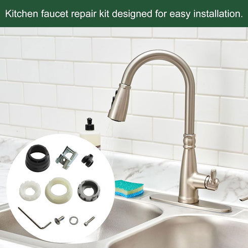 Kitchen Faucet Repair Kit for Moen 93980 Collection for One-Handle Kitchen Faucet Repairs,Parts for Moen 93980 Kitchen Faucet Handle Repair...