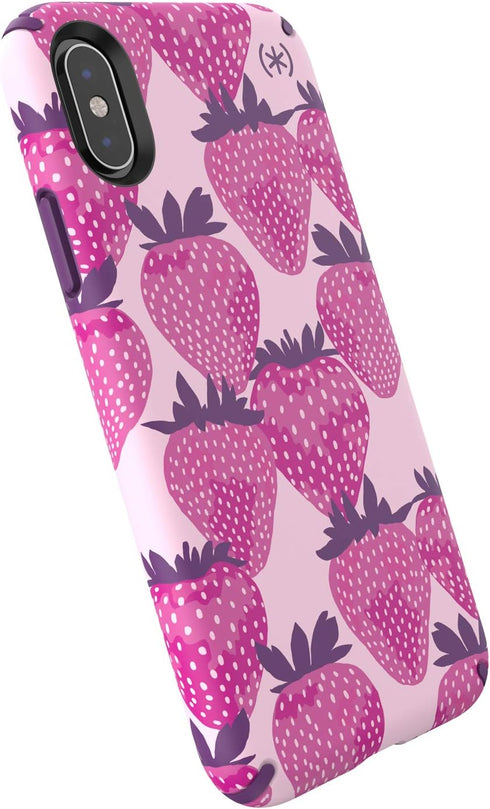 Speck Products, iPhone Xs/iPhone X Case, Presidio Inked, Berry Special/Hyacinth Purple...