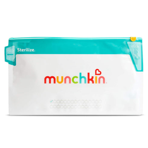 Munchkin® Sterilize™ Microwave Bottle Steam Sterilizer Bags, 30 Uses per Bag, 6 Pack...