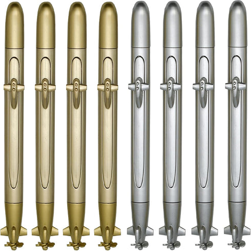 Maydahui 20PCS Submarine Ballpoint Pen Novelty Spacecraft Model Pens Black Ink Spinning Propeller Design for Party Student Souvenir...