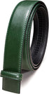 Barry.Wang Mens Belt Ratchet Buckle Strap Only Genuine Leather Slide Belts Automatic Buckles Replacement Wedding Casual...