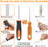 Pumpkin Carving Kit with Stencils: 31 PCS Halloween Pumpkin Carving Tools - Professional Pumpkin Carving Set - Heavy Duty Stainless Steel Jack-O-L...