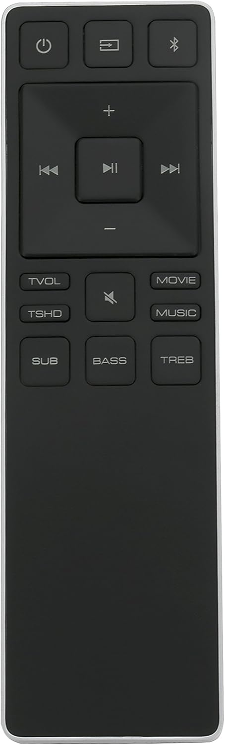New XRS551-D XRS551D Replaced Soundbar Remote fit for VIZIO Sound Bar SB2821-D6 SB3820-C6 SB4451C0 SB4051D5 SB4451-C0 SB3851D0 SB4051-D5 SB3851-D0...