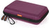 GLCON Deep Purple Carrying Case Hard Storage Case Electronics Organizer Tech Pouch for Hard Drive, Power Bank, Cell Phone, Charger Enclosure - Por...