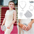 Sanwuta 4 Pcs Silver Clutch Purses for Women Evening Rhinestone Jewelry Set Necklace Earrings Bracelet Wedding Accessories...