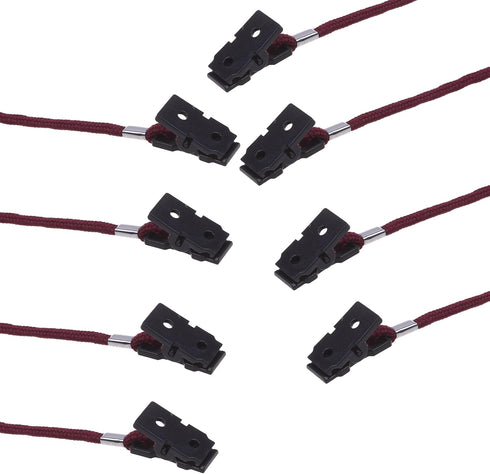 BCP 4pcs Hat Clip Cap Retainer for Fishing Outdoor Burgundy Color...