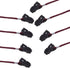 BCP 4pcs Hat Clip Cap Retainer for Fishing Outdoor Burgundy Color...