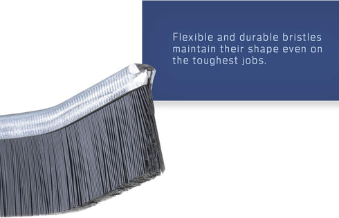 Grout Cleaner Scrub Brush Deep Tile Joints - Stiff Angled Bristles for Showers, Bathtubs, Kitchens - Multi-Surface All-Around Household Cleaning T...