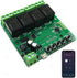4-Channel WiFi Smart Switch Relay Module, TUYA/Smart Life App for Smart Home Remote Control, Momentary Time Adjustable, Compatible with Alexa/Goog...