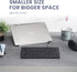 Perixx PERIBOARD-432 Wired Mini USB Keyboard - X Type Scissor Keys - Big Print Keys - US English, Black...