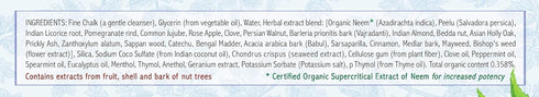 Auromere Ayurvedic Herbal Toothpaste, Classic Licorice Flavour - Vegan, Natural, Non GMO, Fluoride Free, Gluten Free, with Neem & Peelu (4.16 oz),...