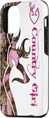 iPhone 15 Country Girl Pink Phone Case Deer Lover Case...