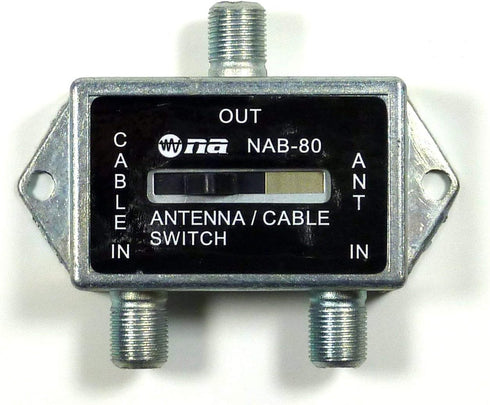 Philmore Coaxial A/B Game Antenna Cable TV CATV Switch...