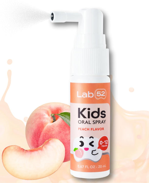 LAB52 Kids Oral Spray, Toddler Toothpaste Helper for Cavity Repair and Fresh Breath, Children Anticavity with Fluoride Free for Newborn to Prescho...