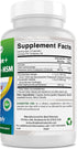 Best Naturals Glucosamine Chondroitin and MSM (Non-GMO) - Promotes Joint Health - 180 Count...