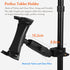 Peastrex Ipad Holder for Mic Stand, Tablet Phone Holder Micophone Music Stand Mount Adjustable Rotatabe with Super Handle Clamp for iPad Pro 12.9 ...