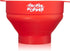 The Original Proper Popper Microwave Popcorn Popper, Silicone Popcorn Maker, Collapsible Bowl BPA Free & Dishwasher Safe - (Red)...