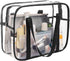 Clear Toiletry Bag Thick Transparent Cosmetic Bag Waterproof Makeup Artist Large Bag Diaper Case Luggage Organizer Storage Easy Clean Large......