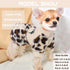 Leopard Dog Sweater Dress for Small Dogs, Fall Winter Dog Clothes, Warm Puppy Dress, Chihuahua yorkie Clothes, Pet Cat sweater Tiny Dog Clothes Ou...