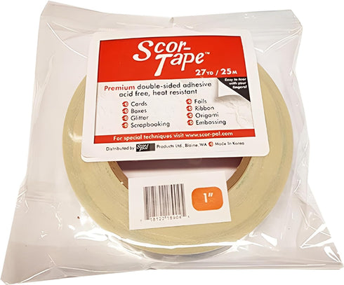 Scor-Pal Scor Tape, 1-Inch by 27-Yard (SP207)...
