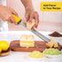 Professional Stainless Steel Lemon Zester & Grater - Premium Kitchen Tool for Cheese, Garlic, Ginger, Chocolate, Vegetables & Fruits | Dishwasher ...