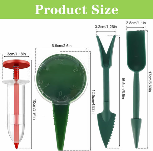 6 PCS Mini Seed Spreader, New Mini Hand Seed Spreader Handheld Seed Planter, Seed Sower Tool,Garden Seed Planter,Small Seed Spreader with Seedling...